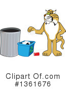 Bobcat School Mascot Clipart #1361676 by Toons4Biz