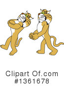 Bobcat School Mascot Clipart #1361678 by Mascot Junction