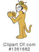 Bobcat School Mascot Clipart #1361682 by Toons4Biz