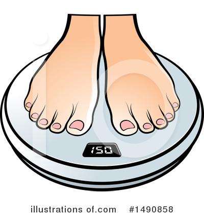 Royalty-Free (RF) Body Weight Clipart Illustration by Lal Perera - Stock Sample #1490858