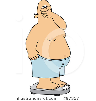 Royalty-Free (RF) Body Weight Clipart Illustration by djart - Stock Sample #97357