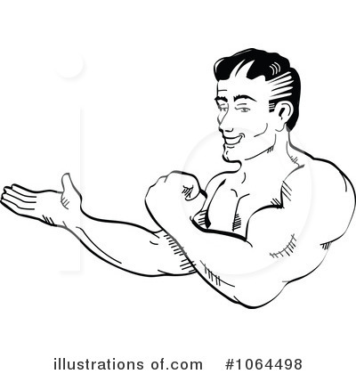 Strong Man Clipart #1064498 by Andy Nortnik