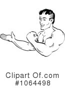 Bodybuilder Clipart #1064498 by Andy Nortnik