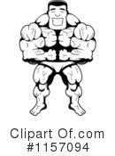 Bodybuilder Clipart #1157094 by Cory Thoman