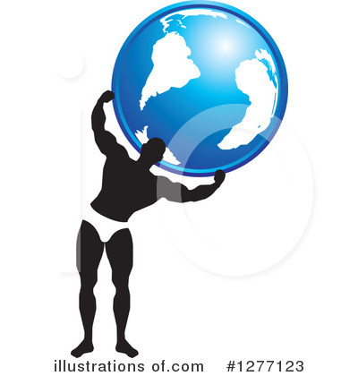 Bodybuilder Clipart #1277123 by Lal Perera