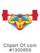 Bodybuilder Clipart #1300659 by patrimonio