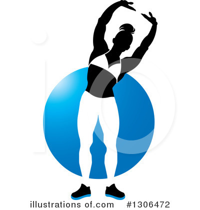Royalty-Free (RF) Bodybuilder Clipart Illustration by Lal Perera - Stock Sample #1306472