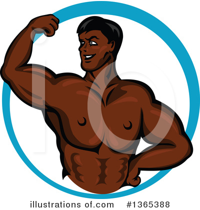 Athlete Clipart #1365388 by Vector Tradition SM