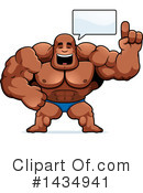 Bodybuilder Clipart #1434941 by Cory Thoman