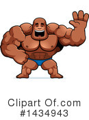 Bodybuilder Clipart #1434943 by Cory Thoman