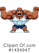 Bodybuilder Clipart #1434947 by Cory Thoman