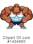 Bodybuilder Clipart #1434950 by Cory Thoman