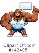 Bodybuilder Clipart #1434951 by Cory Thoman
