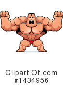 Bodybuilder Clipart #1434956 by Cory Thoman