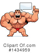 Bodybuilder Clipart #1434959 by Cory Thoman