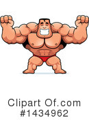 Bodybuilder Clipart #1434962 by Cory Thoman