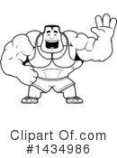 Bodybuilder Clipart #1434986 by Cory Thoman