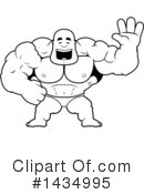 Bodybuilder Clipart #1434995 by Cory Thoman