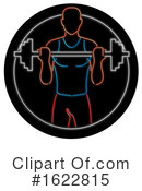 Bodybuilder Clipart #1622815 by patrimonio