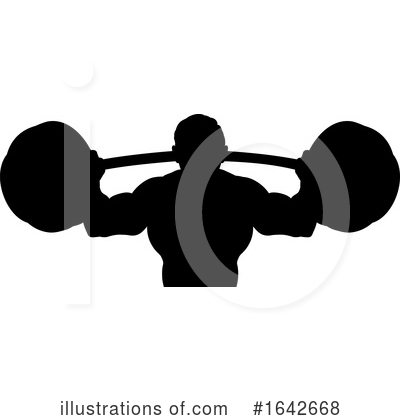 Royalty-Free (RF) Bodybuilder Clipart Illustration by AtStockIllustration - Stock Sample #1642668