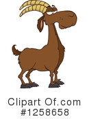 Boer Goat Clipart #1258658 by Hit Toon