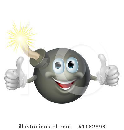 Royalty-Free (RF) Bomb Clipart Illustration by AtStockIllustration - Stock Sample #1182698