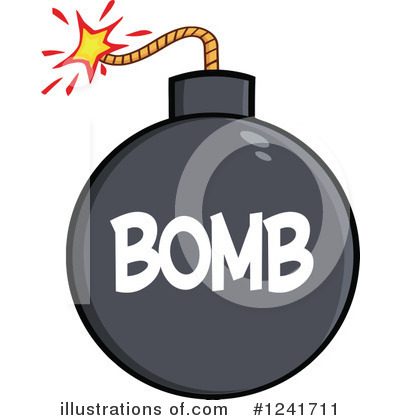 Bomb Clipart #1241711 by Hit Toon