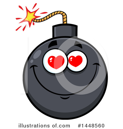Royalty-Free (RF) Bomb Clipart Illustration by Hit Toon - Stock Sample #1448560