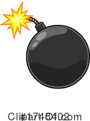Bomb Clipart #1748402 by Hit Toon