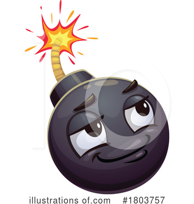 Bomb Clipart #1803757 by Vector Tradition SM