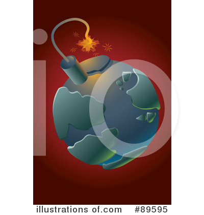Royalty-Free (RF) Bomb Clipart Illustration by mayawizard101 - Stock Sample #89595