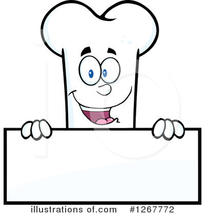 Bone Character Clipart #1267772 by Hit Toon