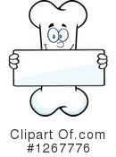 Bone Character Clipart #1267776 by Hit Toon