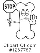 Bone Character Clipart #1267787 by Hit Toon