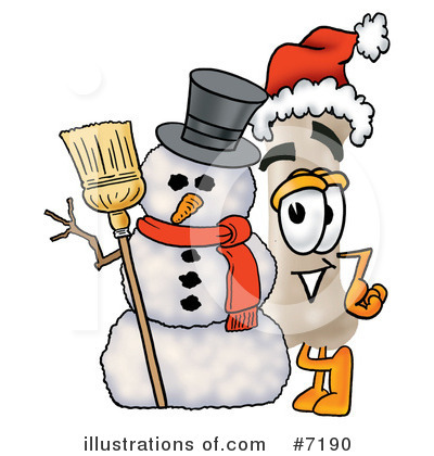 Royalty-Free (RF) Bone Clipart Illustration by Mascot Junction - Stock Sample #7190