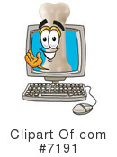 Bone Clipart #7191 by Mascot Junction