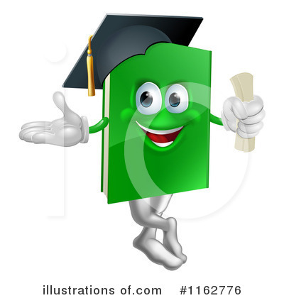 Book Mascot Clipart #1162776 by AtStockIllustration