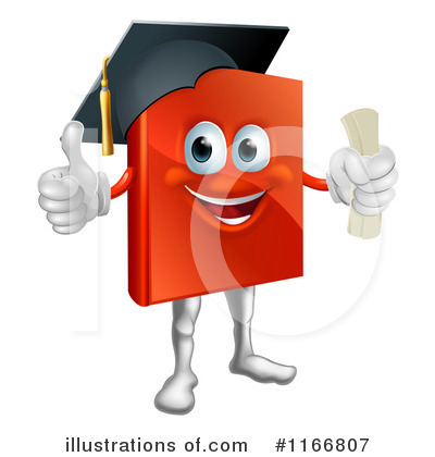 Book Mascot Clipart #1166807 by AtStockIllustration