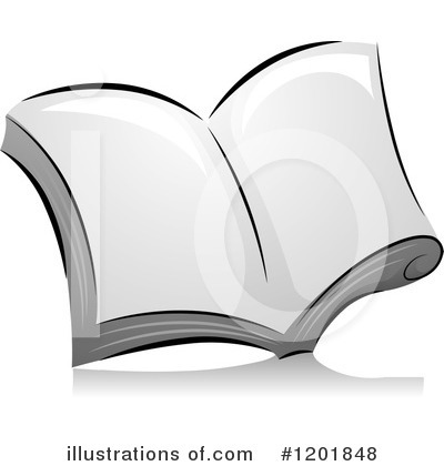 Open Book Clipart #1201848 by BNP Design Studio