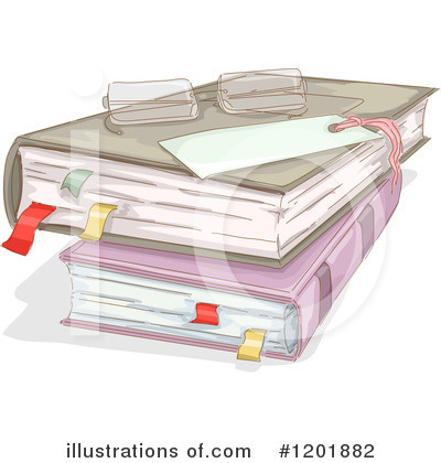 Royalty-Free (RF) Book Clipart Illustration by BNP Design Studio - Stock Sample #1201882