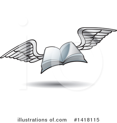 Royalty-Free (RF) Book Clipart Illustration by Lal Perera - Stock Sample #1418115