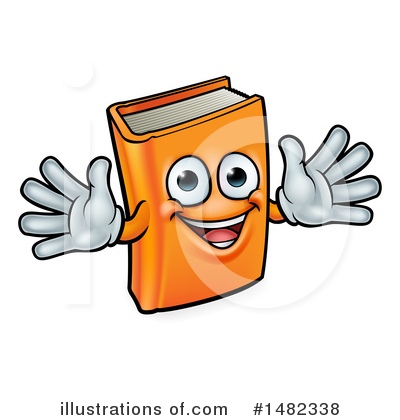 Book Character Clipart #1482338 by AtStockIllustration