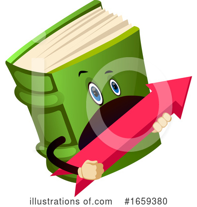 Book Mascot Clipart #1659380 by Morphart Creations