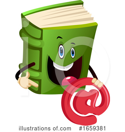 Book Mascot Clipart #1659381 by Morphart Creations