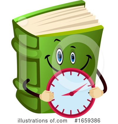 Book Mascot Clipart #1659386 by Morphart Creations