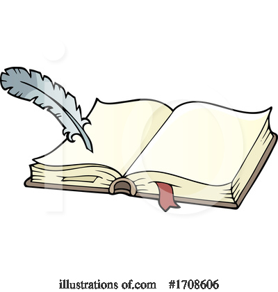 Royalty-Free (RF) Book Clipart Illustration by visekart - Stock Sample #1708606