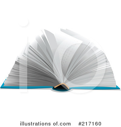 Royalty-Free (RF) Book Clipart Illustration by Pushkin - Stock Sample #217160