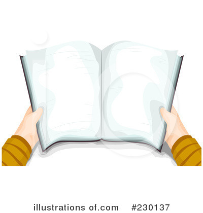 Open Book Clipart #230137 by BNP Design Studio