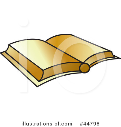 Royalty-Free (RF) Book Clipart Illustration by Lal Perera - Stock Sample #44798
