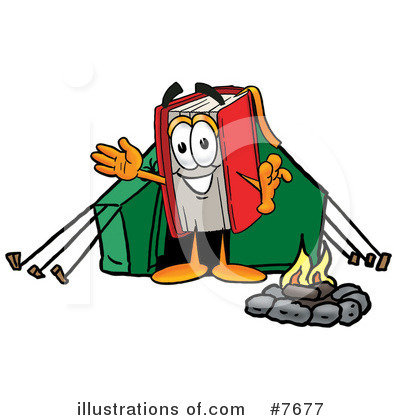 Royalty-Free (RF) Book Clipart Illustration by Mascot Junction - Stock Sample #7677